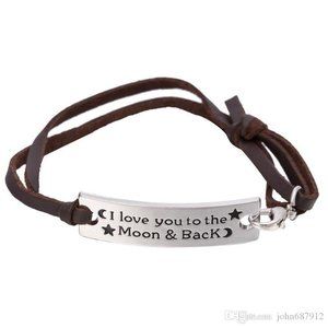I Love You To The Moon & Back Bracelet